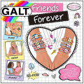 Galt 1004687 Гривнички "Приятели завинаги" 