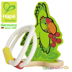 Hape Eco Toys 703014 - Дървена играчка Папагал 