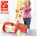 Hape E0370 - Детска дървена количка за прохождане