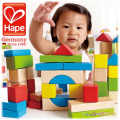 Hape Е0409 - Дървен детски строител с блокчета 