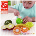 Hape E3117 - Детски дървени плодове за рязане 