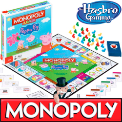 Hasbro WM25188 Семейна игра Monopoly Peppa Pig