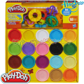 Play-doh Комлект за моделиране 34 части "Super Colour" Hasbro