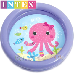 Intex Бебешки басейн "Весели животинки Октопод" 59409
