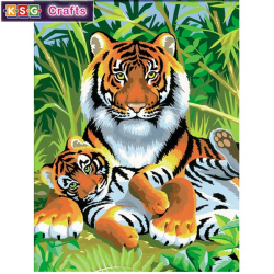 KSG - Рисуване по номера - Тигри