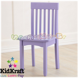 2015 KidKraft - Детски дървен стол Авалон Purple 16635