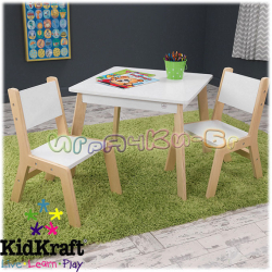2015 KidKraft - Детска дървена маса със столове 27025