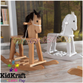 2015 KidKraft - Детско дървено конче White 19601