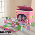 2015 KidKraft - Дървена кутия за път Princess Travel 63385
