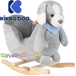 KikkaBoo Люлка със седалка Кученце Puppy Grey 31201040004