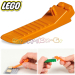 Lego 630 Разделител за части Orange 