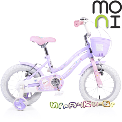 Moni Детски велосипед 14" 1483 Purple