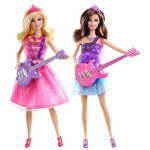 Mattel Принцеса и попзвезда с китара X5126
