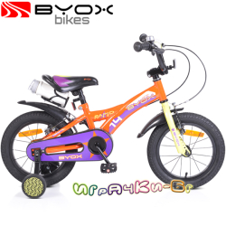 Byox Bikes Детски велосипед 14" RAPID Orange