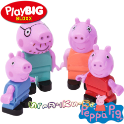 PlayBIG Bloxx Семейството на Пепа Peppa Pig 57113