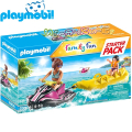 2022 Playmobil Family Fun Starter Pack: Джет ски с лодка банан 70906