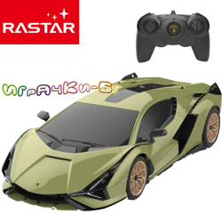 Rastar Кола Lamborghini Sian Green Radio/C 1:24 97800