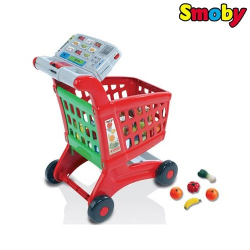 Smoby - Електронна количка за пазаруване 024294