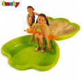 Smoby - Пясъчник Пеперуда 2 в 1 със седалка и фонтан 
