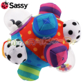 Sassy Играчка - дрънкалка "Веселата топка" 