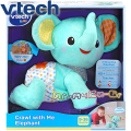Vtech Интерактивна играчка Слонче пълзи с мен 3417765332036