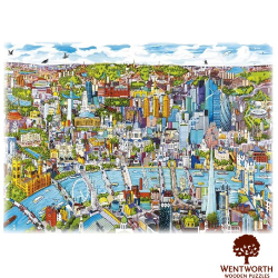 Wentworth - London Overview 590205 Дървен пъзел