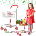 Woodyland Детска метална количка за пазар 91521