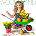 Woodyland Детска метална градинска количка CROSS 91550