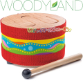 WoodyLand Детски дървен барабан "Мексико" 91895