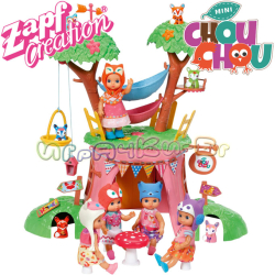 Chou Chou 920282 Игрален комплект Къщичка дърво Zapf Creation