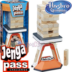 Hasbro Gaming Jenga Pass Игра Дженга предизвикателство "Подай нататък"  E0585 Hasbro Gaming